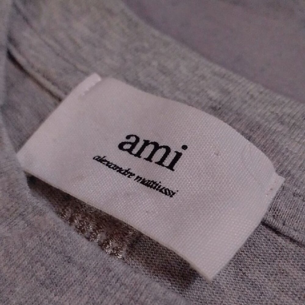 AMI Paris Ami de Coeur organic cotton T-shirt - Picture 2 of 8